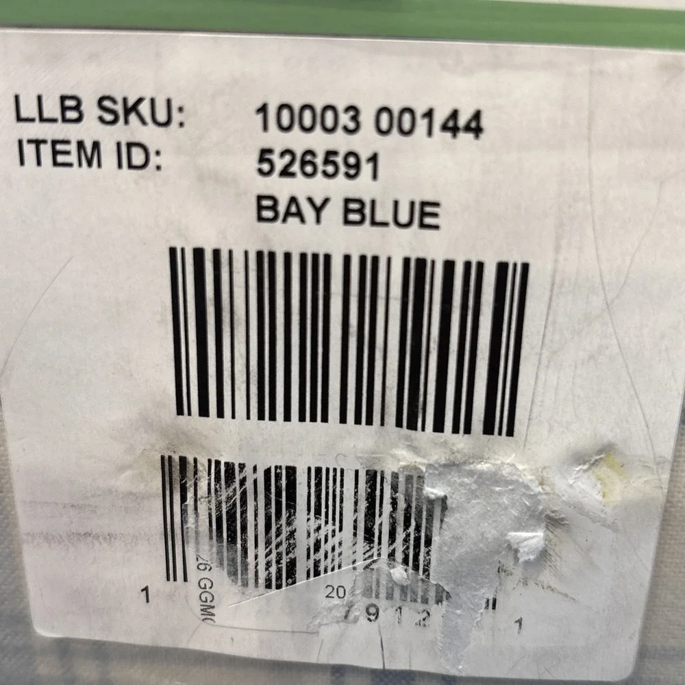 L.L. Bean Queen Ultrasoft Comfort Portuguese Flannel Sheet Set Bay Blue - New